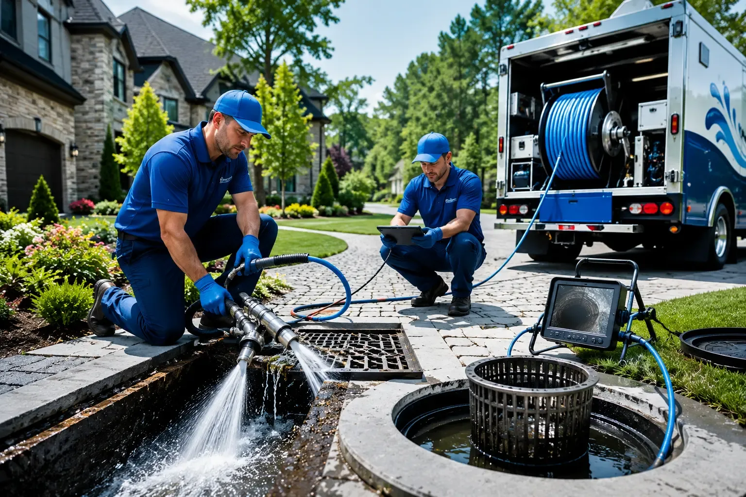 Local outdoor drain cleaning professionals in Grand View, WI