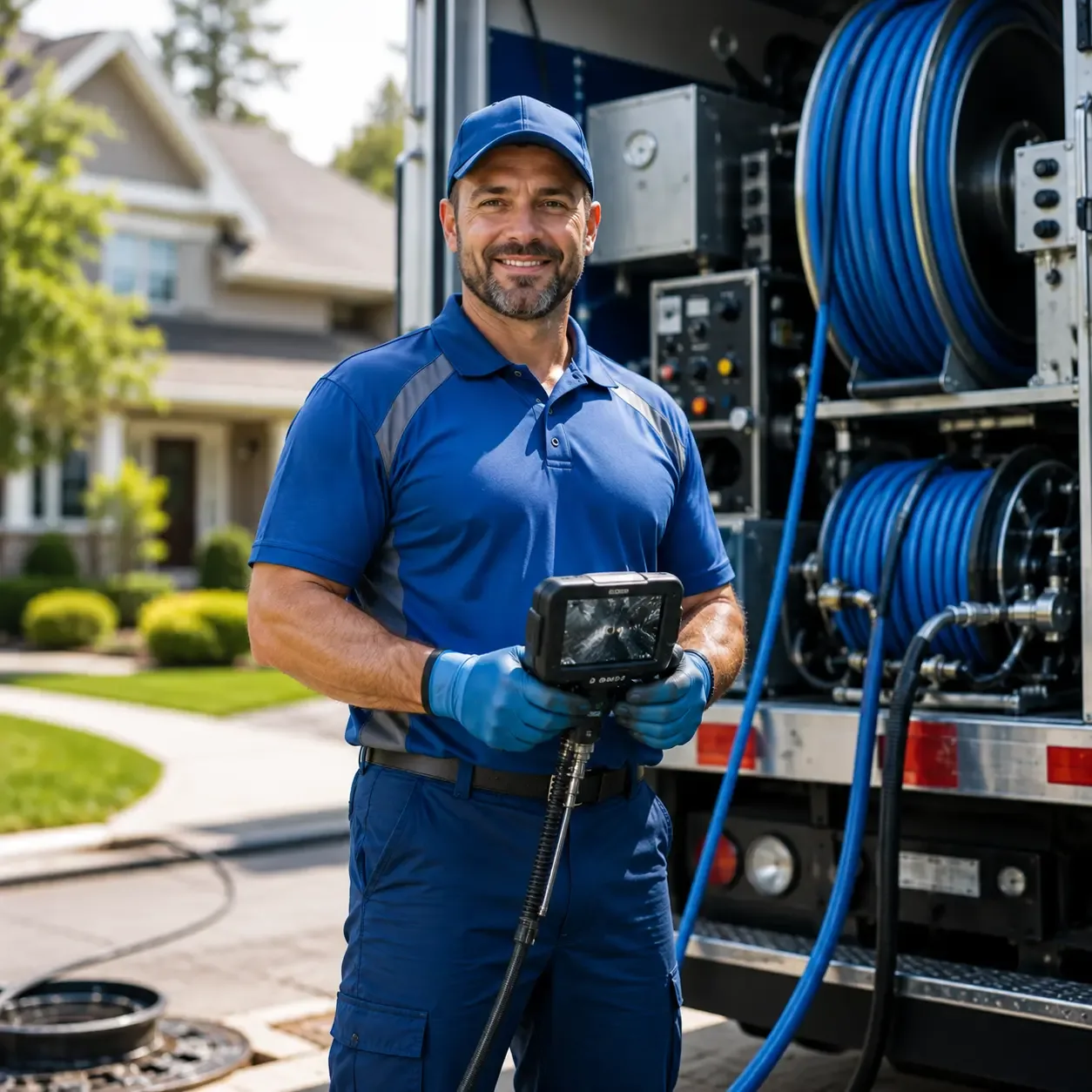 Local outdoor drain cleaning specialists in Grand View, WI